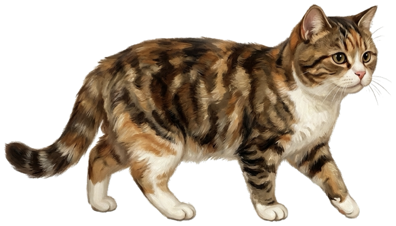 Torbie Tabby Cat